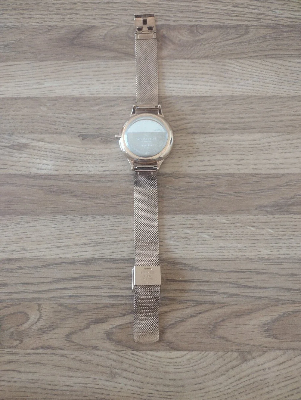 Women's SKW2408 Skagen Anita 'Night Sky' Rose Gold Band Quartz Watch
